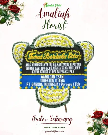 Papan Bunga Duka Wonokusumo